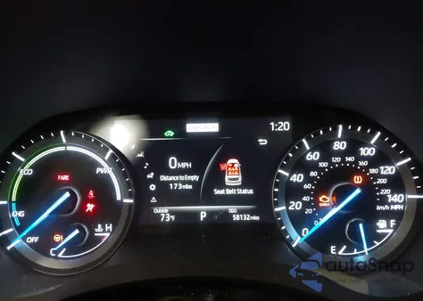 2021 Toyota Highlander Hybrid Xle из США, поврежденный, VIN 5TDHBRCH9MS031494